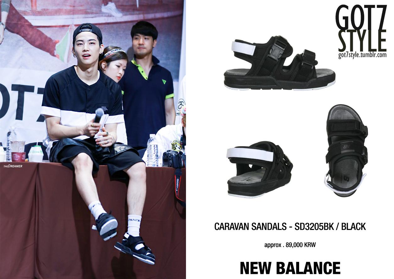 new balance sandals caravan