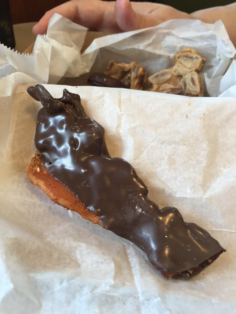 Chocolate covered bacon. Nature's perfect food