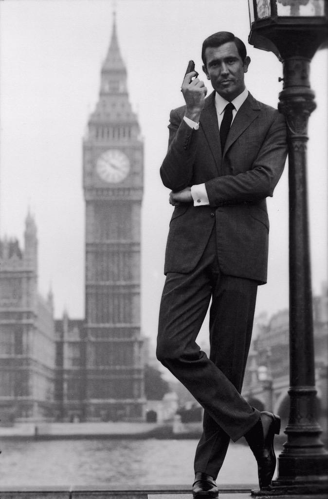 Let\s also wish a happy 76th birthday to the second Bond  George Lazenby 