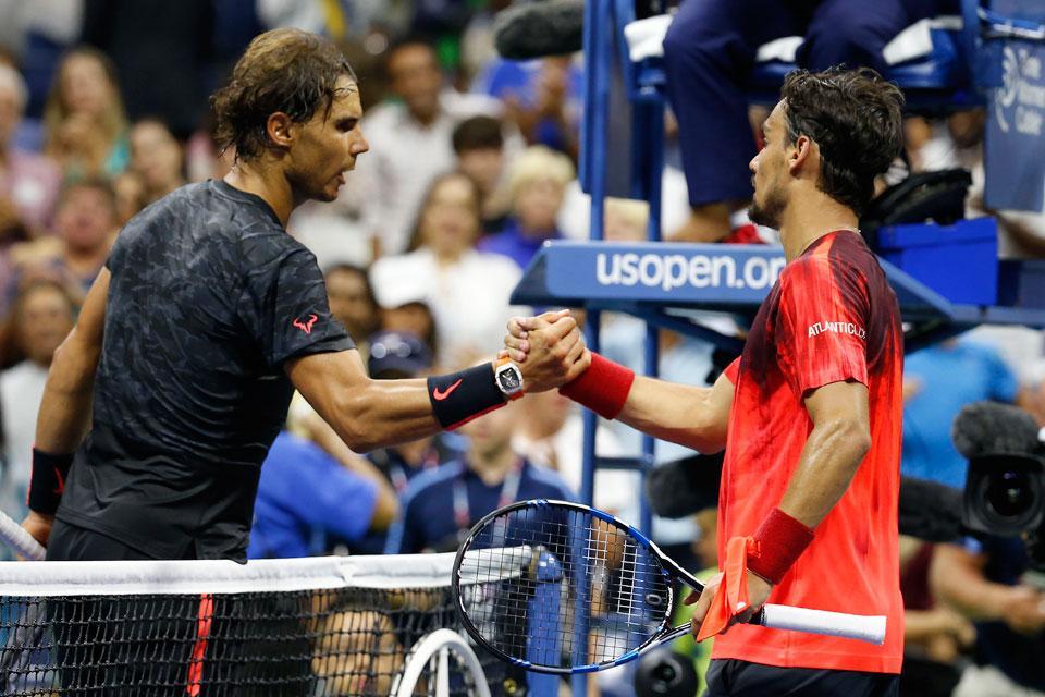LANACION's tweet photo. Sorpresa en el US Open: se despidió Rafael Nadal http://t.co/8hsJEFYZJa http://t.co/0WaMvI7uER