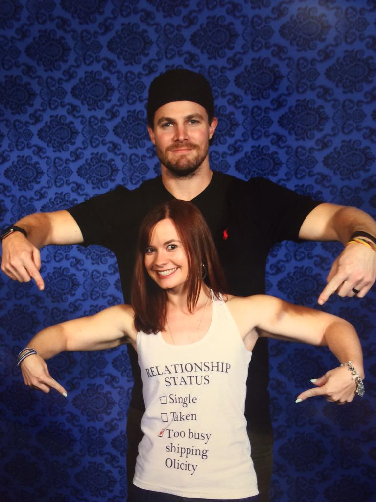 This one is for the #Olicity fandom!!! #DragonCon #StephenAmell