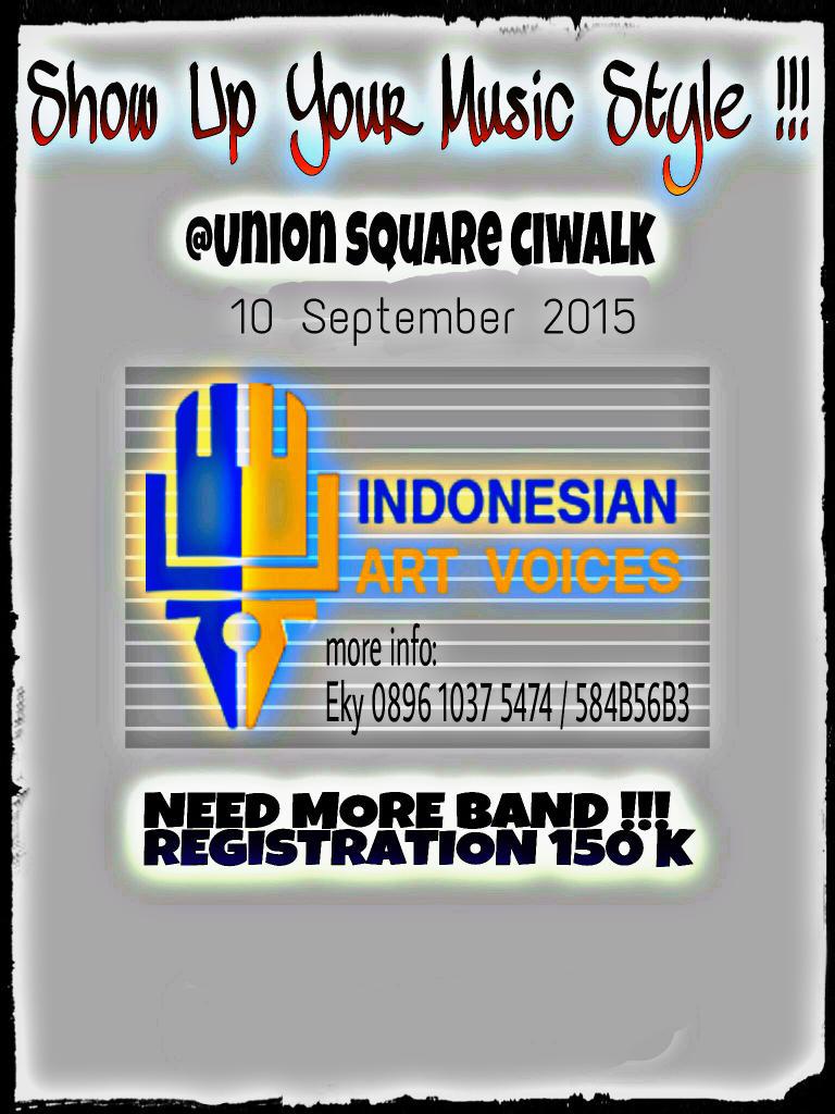 need more band regist 150 K only, <a href="/ciwalk/">Adam Danial Abdul</a> 10 september, no underground n dungdat cp:  eky 584B56B3/ 089610375474