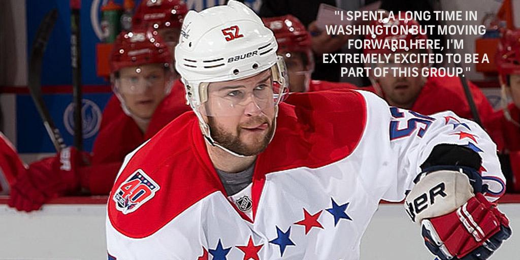 NHL's tweet photo. ICYMI : @greenlife52 skated with the @DetroitRedWings for the 1st time on September 3rd. http://t.co/RY7vwSZoj0 http://t.co/RcVRwMI6YN