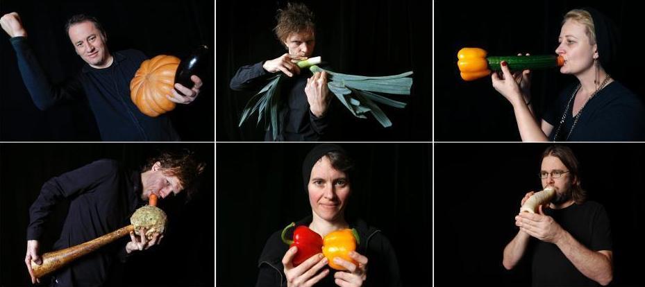 The Vegetable Orchestra! Interesting... vegetableorchestra.org/index.php #music #veggies #Iamhungry