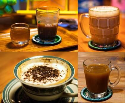 Menunya macem2, dari Jamu utk obat, jamu yg udah di mix, kopi jamu, makanan2 nya juga enak2 Anak Ngampus #SaturDate