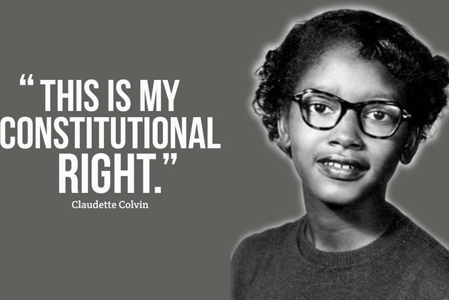 Before Rosa Parks, there was Claudette Colvin. Happy Birthday 
