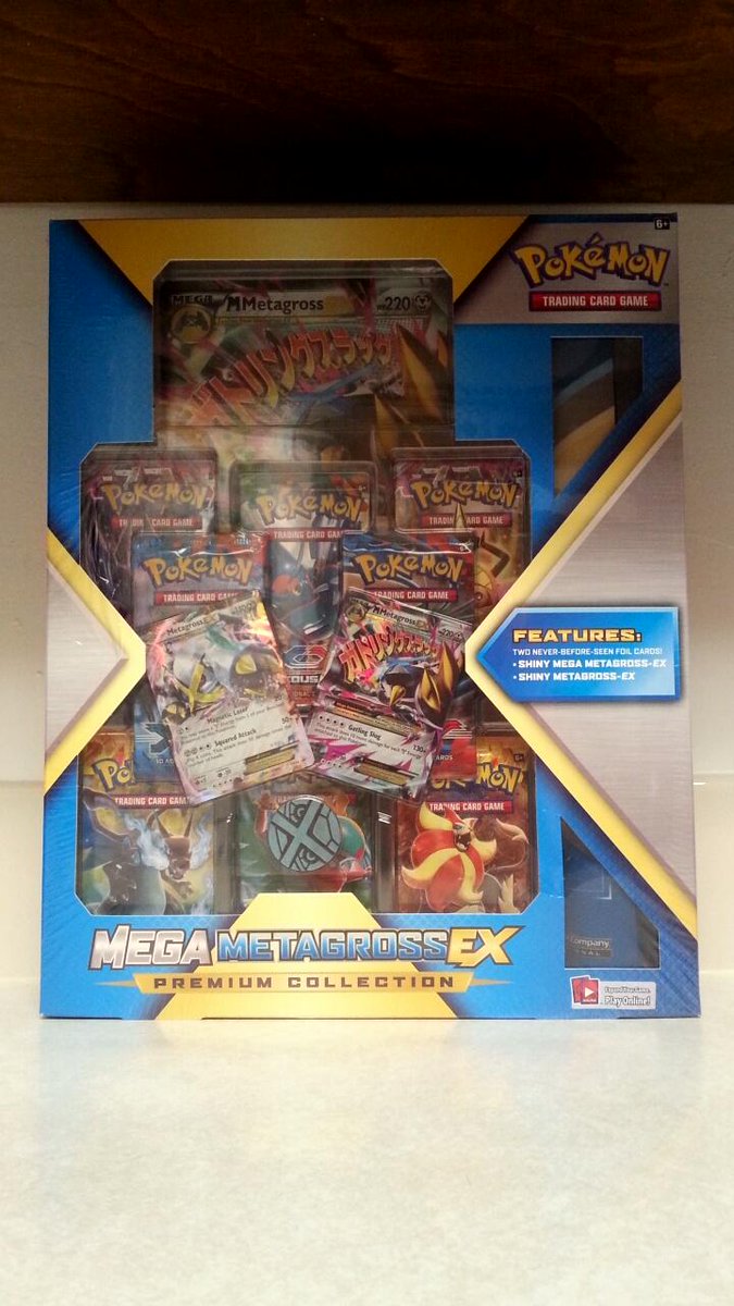_PokemonCards_'s tweet photo. RT and FOLLOW to enter to win the #Pokemon birthday #giveaway, the Shiny Mega Metagross EX box! Ends tonight! http://t.co/R3DPkOJTds