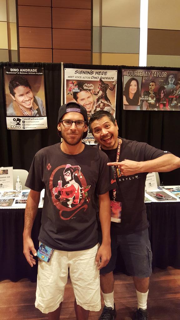 pyrox07's tweet image. Another picture with Dino Andrade