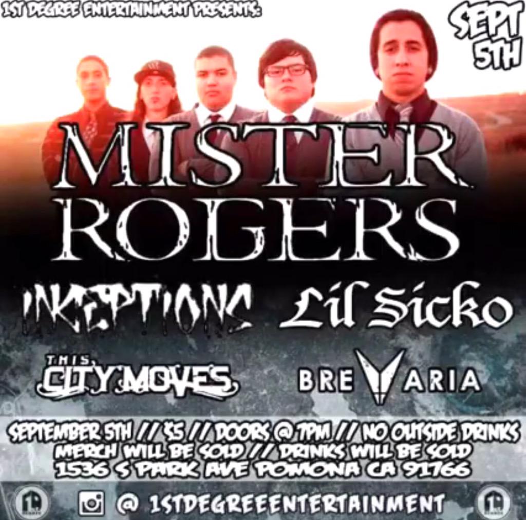 Inceptionskrew's tweet image. TONIGHT! Roll through!