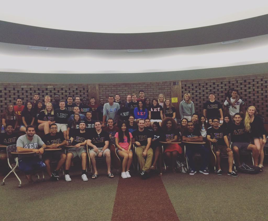 So excited to see all these familiar faces for an excellent 1st meeting back! Come meet the Alpha Kappa Chapter!
