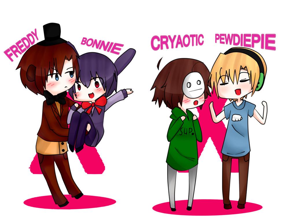 Can't contain my excitement over these kawaii animatronics!!!! :3 (and pewdiecry:3)