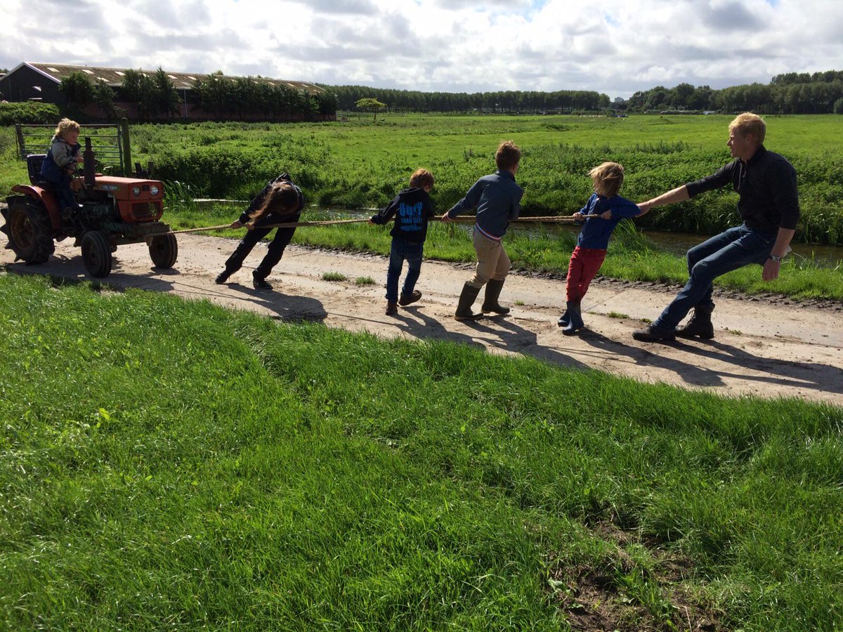 Tractortrekken #BieslandseChallenge