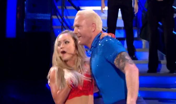 Ola Jordan Strictly Dancing Ola Jordan Suffers Wardrobe