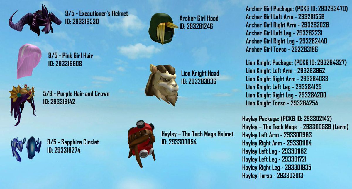 Roblox Leaks Ftw On Twitter There Were 137 Assets That I Found Yesterday Took Me A While To Sort Out Ok And Btw Theres 8 New Packages Http T Co Fgj78bsd4q