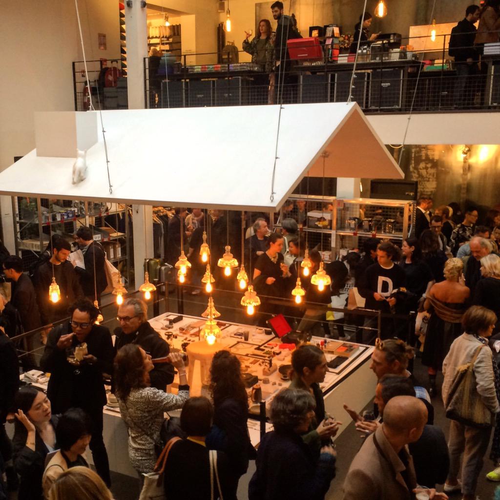 Slow Life party at Merci concept store for Paris Design week | SMITH-WYKES AW15 available in store soon!