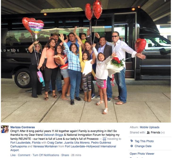 DPBUSER's tweet image. Love to @NatImmForum,  &amp;amp; bethlehem project for bringing @MissMiamiSpa and her family together again. @TheBetsyHotel