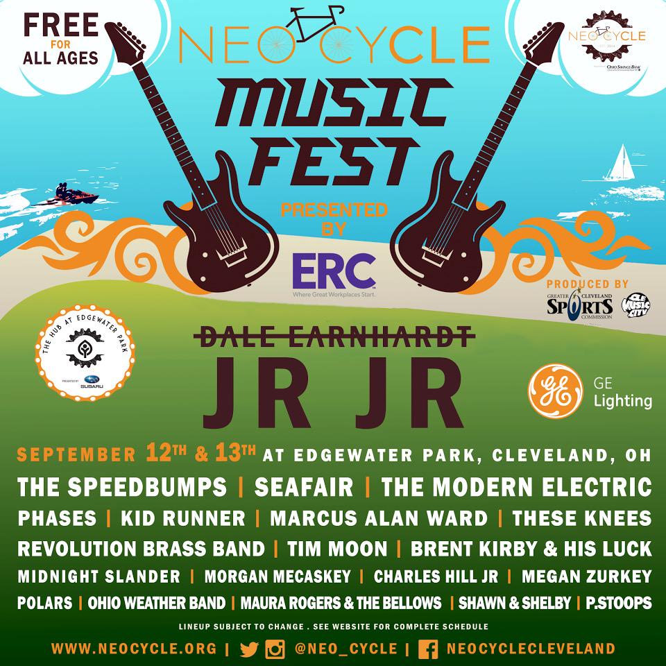 Cle_MusicCity's tweet image. Next Weekend, @NEO_Cycle Music Fest presented by ERC Returns to @CleveMetroparks' Edgewater Park Feat. @JRJRmusic!