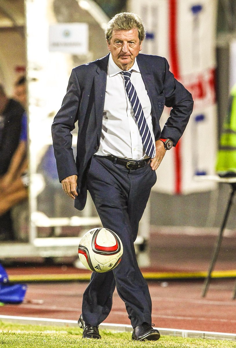Highlight of the night? 68-year-old Roy Hodgson shows an exquisite touch for England: ▶️ ble.ac/1JWIKz3