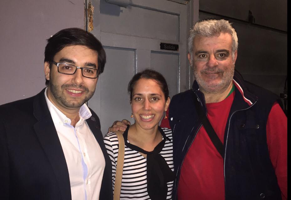 MonsalveErnesto's tweet photo. Un placer haber conocido a #MillánSalcedo y disfrutar de su espectáculo en el @TeatroCarrion #Valladolid

#Enorme http://t.co/V0o2oq3t2a