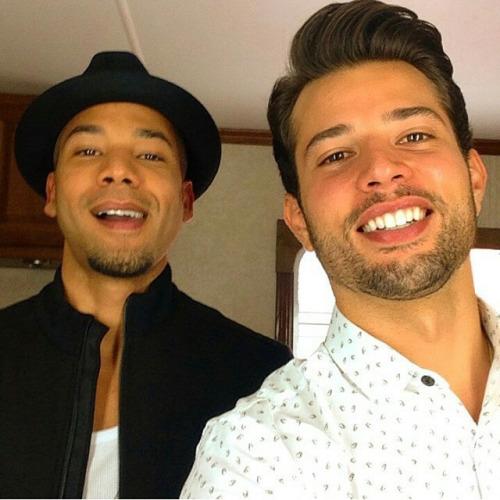 Foto de Rafael de La Fuente  e seu(sua) amigo(a) Jussie Smollett