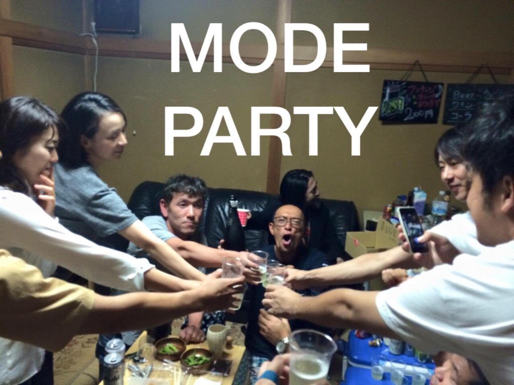SpaceMushroom11's tweet photo. MODE PARTY!!
#modeosaka
#modehouseparty http://t.co/KtqERyhW9f