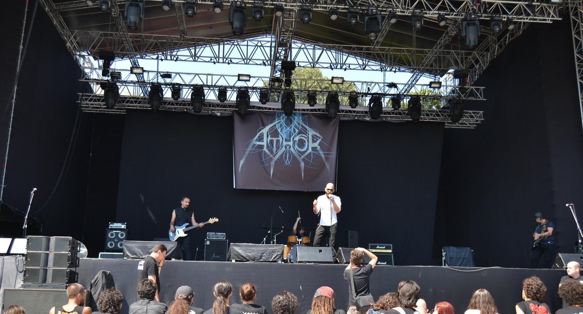 AthorBand's tweet photo. We'd like to thank to all bands we shared the same stage,people from Vera Music and audience @100de100Metal Fest http://t.co/LFf4OBegGK