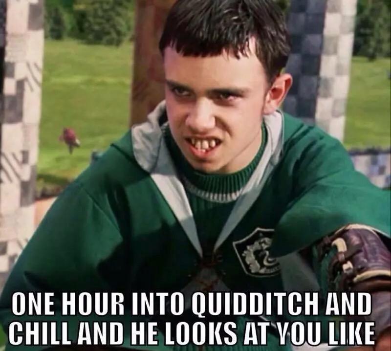 Kit10Perfection's tweet image. #QuidditchFace #WheresYourGameFaceAt #SlytherinPride #BiteMe #ScaredPotter?