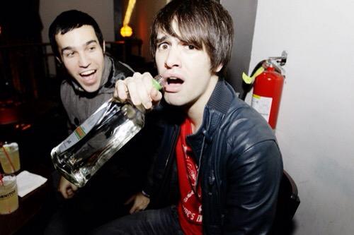 pete wentz and brendon urie