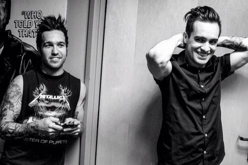 pete wentz and brendon urie