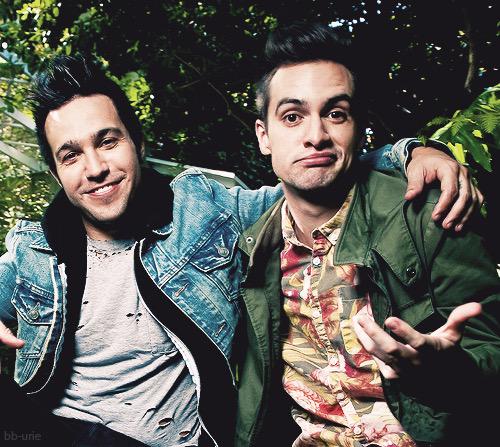 pete wentz and brendon urie