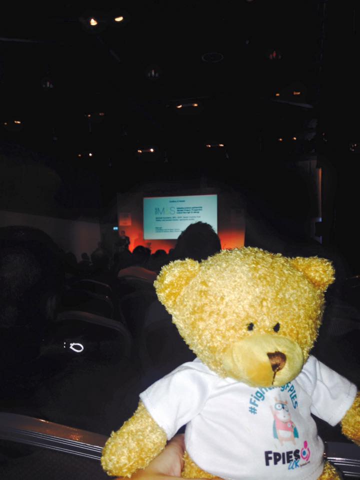 FPIES_Frankie's tweet photo. this was me listening to a talk from dr shah at the @BSACI_Allergy #fightingFPIES http://t.co/hKRnwePp5e