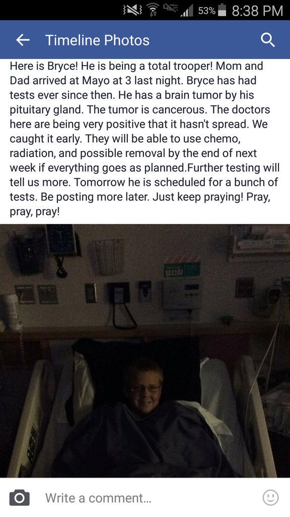 strongraceful's tweet photo. #pray4bryce http://t.co/yfdUTdUEbM