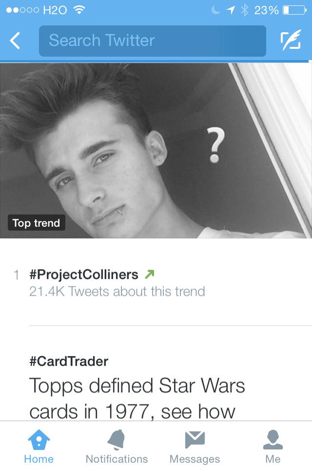 c0llinersarmy's tweet image. Top trend! 😱
Mmhhmm #ProjectColliners #CollinersTakeover 😏
@WeeklyChris