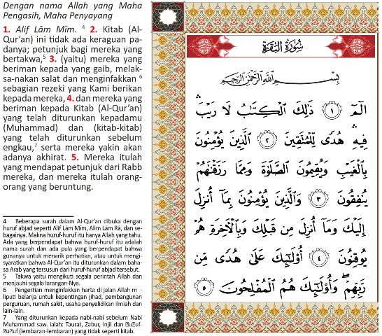 #TadabburQuran (2) Surah Al-Baqarah Ayat 1-5 - Chirpstory