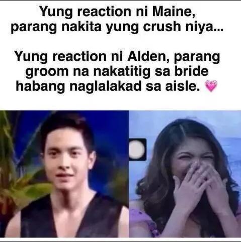 ILoveAlDub's tweet photo. OMFG ETO DEN INIISIP KO IF SI @MAINEDCM YUNG NAGLALAKAD PAPUNTA KAY @aldenrichards02  OMFGOMFSGM #ALDUBForMcDoTV http://t.co/731qcC9E6b