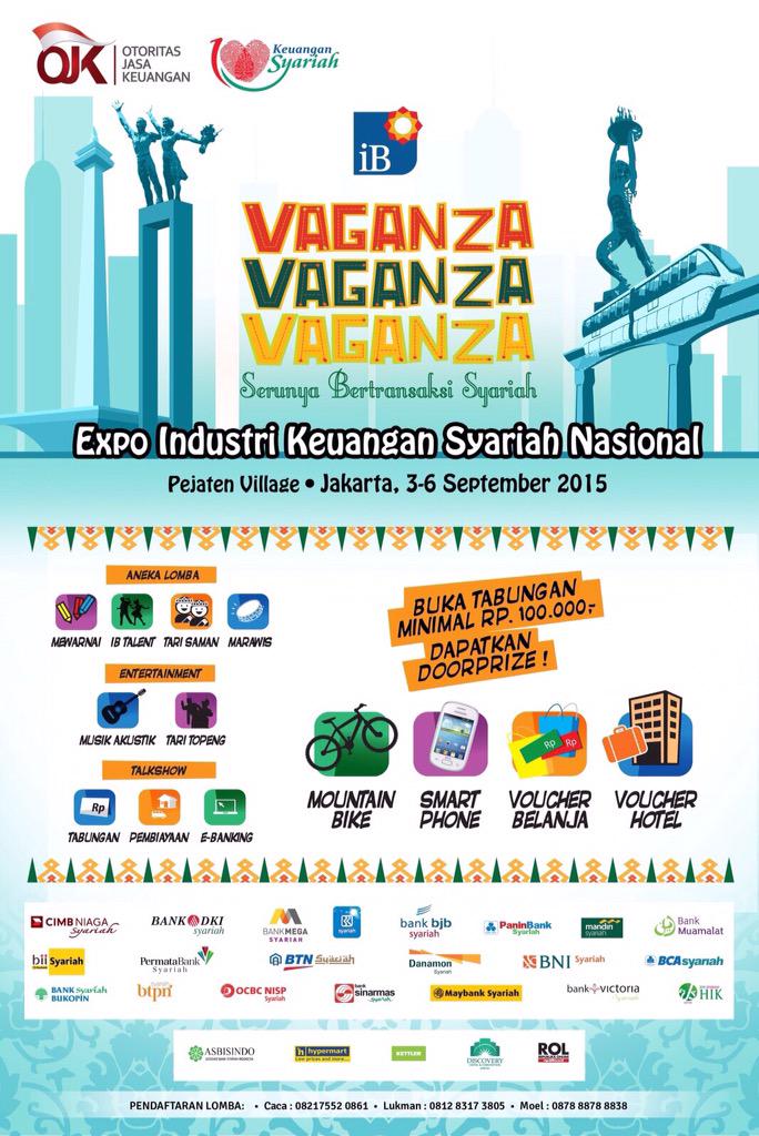 sukses_menabung's tweet photo. #IBVaganza Jakarta hari terakhir,pastikan sahabatsukses hadir u/menikmati berbagai hiburan&amp;doorprizes seru dari BSM😍 http://t.co/Y8L3gOZOnC