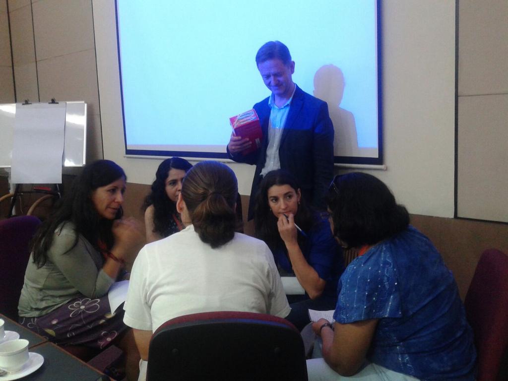 Cidoc2015's tweet photo. Group 5 working on all the topics under the guidance of #NickCrofts. #CIDOC2015 http://t.co/TwgwegRhen