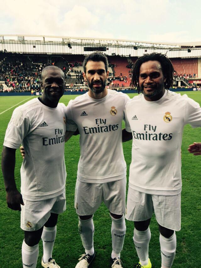 FernandoSanzD19's tweet photo. Yesterday in Holland @VeteranosRM @LaureusSport with @SeedorfOfficial and Karembeu http://t.co/7AsW7zx0Kg