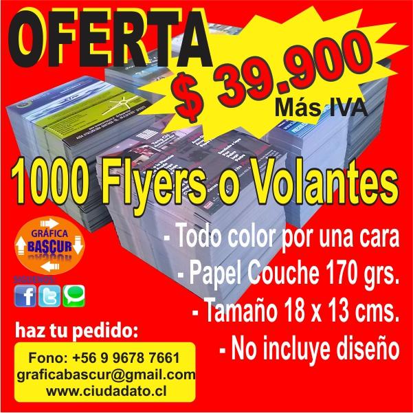 MilFlayers's tweet photo. Flyers y Tarjetas de visita el.mejor precio de Chile... http://t.co/SLjyH6Qu21
