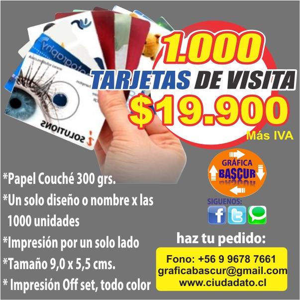 MilFlayers's tweet photo. Flyers y Tarjetas de visita el.mejor precio de Chile... http://t.co/SLjyH6Qu21