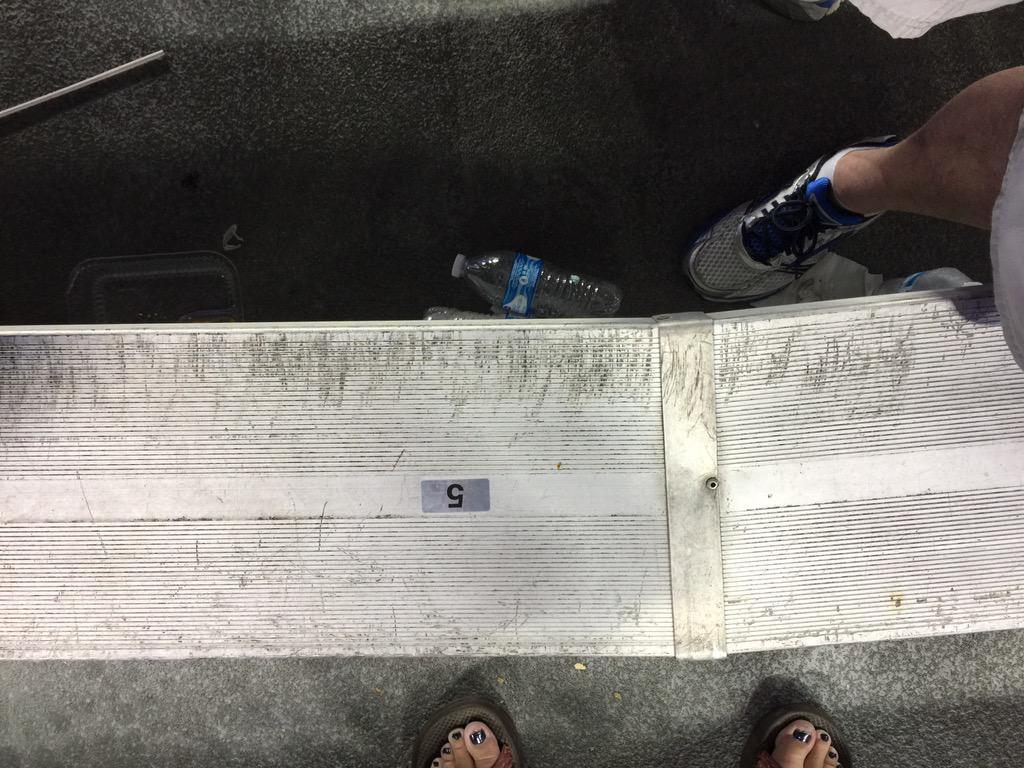 CraigKlusman's tweet photo. Week 1 was tough on the new CWS #NewCWS http://t.co/GS6j0fE4Wv