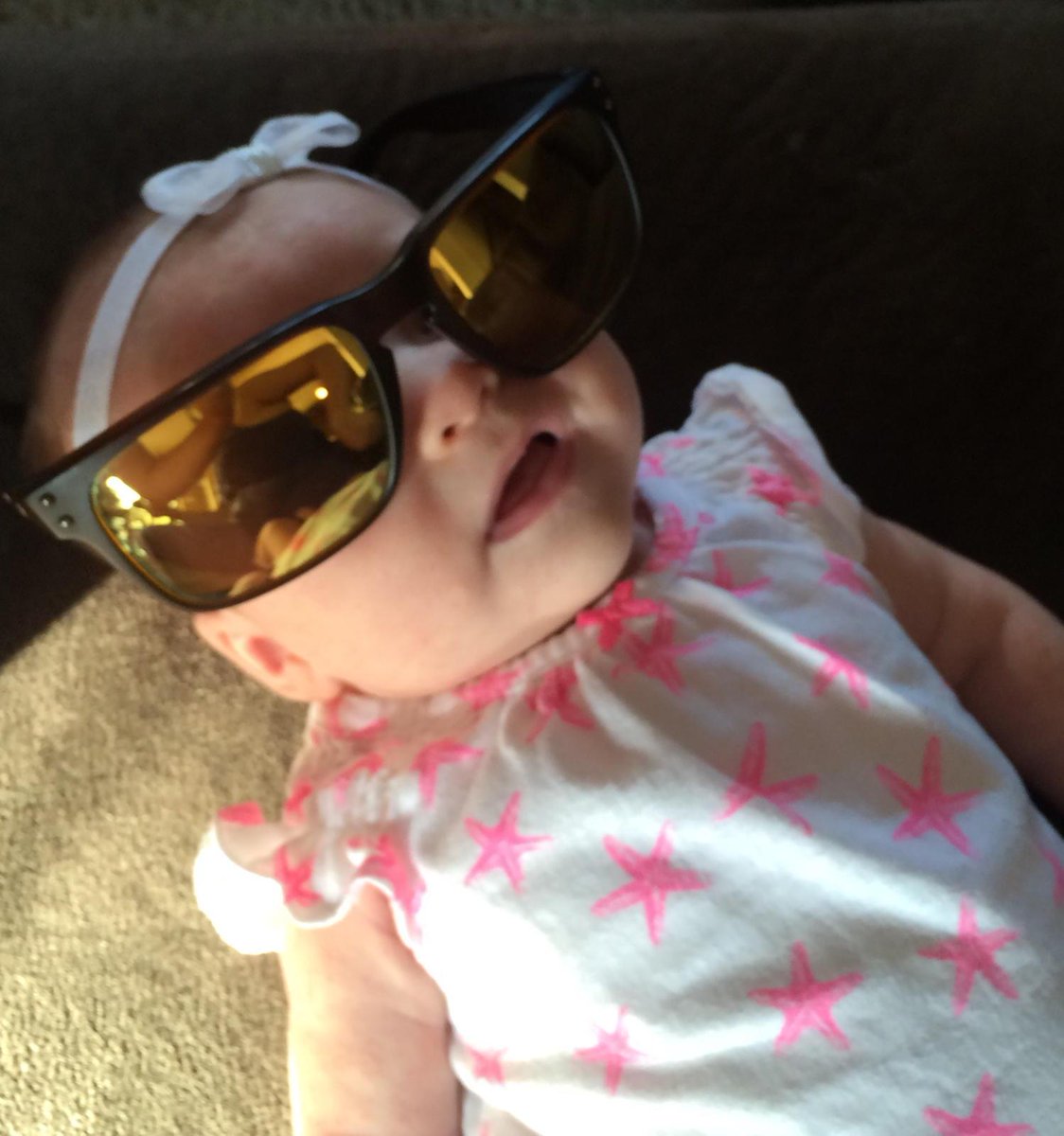 Hazel is too cool for school!