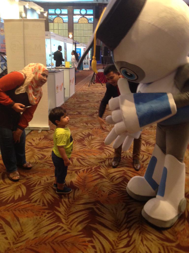 k3g2015's tweet image. Our mascot #robojoe #k3g2015