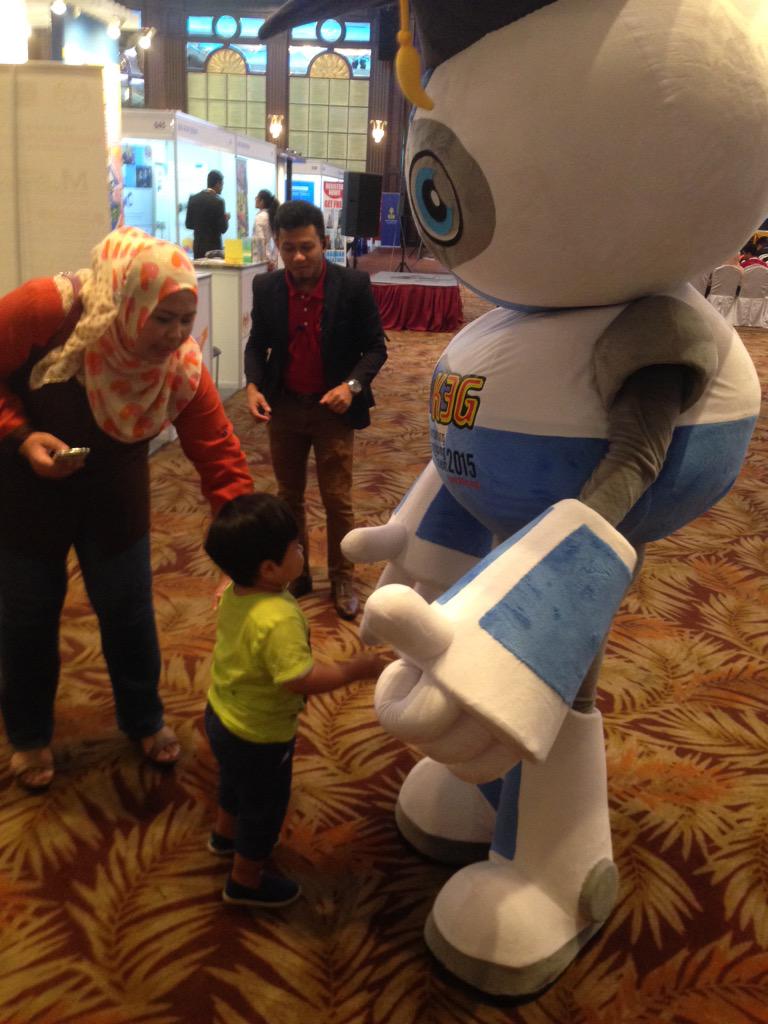 k3g2015's tweet image. Our mascot #robojoe #k3g2015