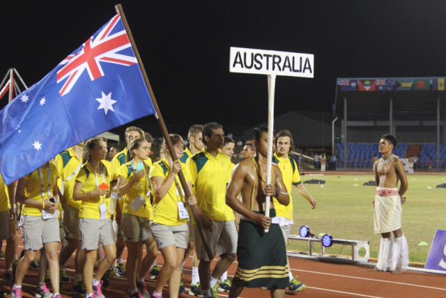 UY_Media's tweet photo. How good was the opening ceremony last night? A great start to #SamoaCYG2015! @AusComGames #uymedia http://t.co/zOV3GgV1SG
