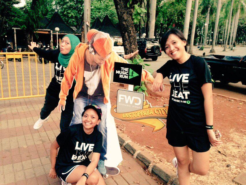 Sisa kemaren, blom bisa move on 😂😂 #TheMusicRun #iFWDLiberate @FWDLife_ID