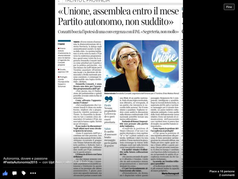 angeliele's tweet photo. Conzatti 'Il Cantiere e' l'UPT ma non tutti lo hanno capito' http://t.co/e08HHGkCOR
