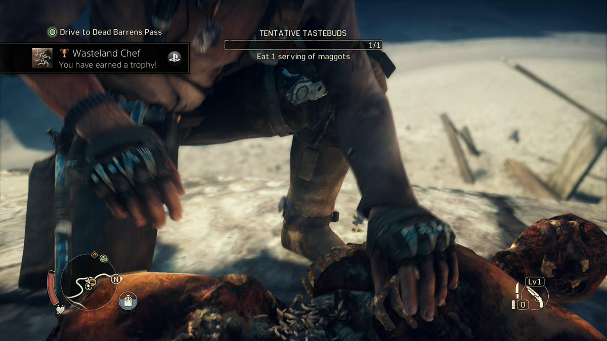 grumpycam's tweet image. Tasty! @MadMaxGame #PS4share