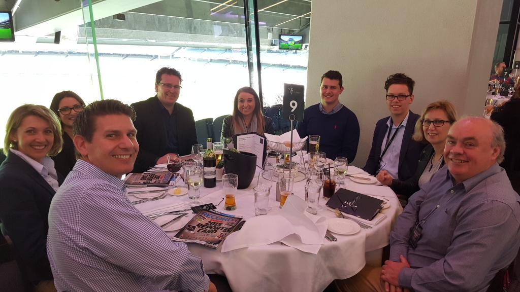 @InnovateApricot #AFLPiesDons @DownsyndromeVic great way to round out a fantastic year for #sportability