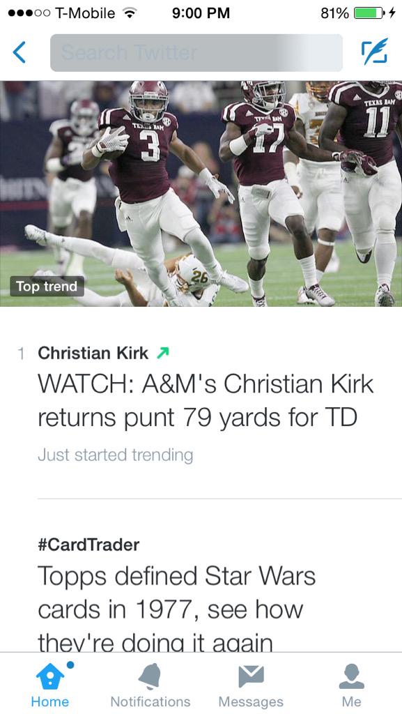 sam_rosenthal_'s tweet photo. @ChristianDavon2 is number one trending on Twitter wow http://t.co/h0A0HI5Xs3